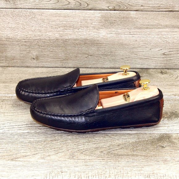 * NIB * $325 Allen Edmonds CASTINE Driving Shoe 8 D Black * new Cedar Trees Bags main image 13